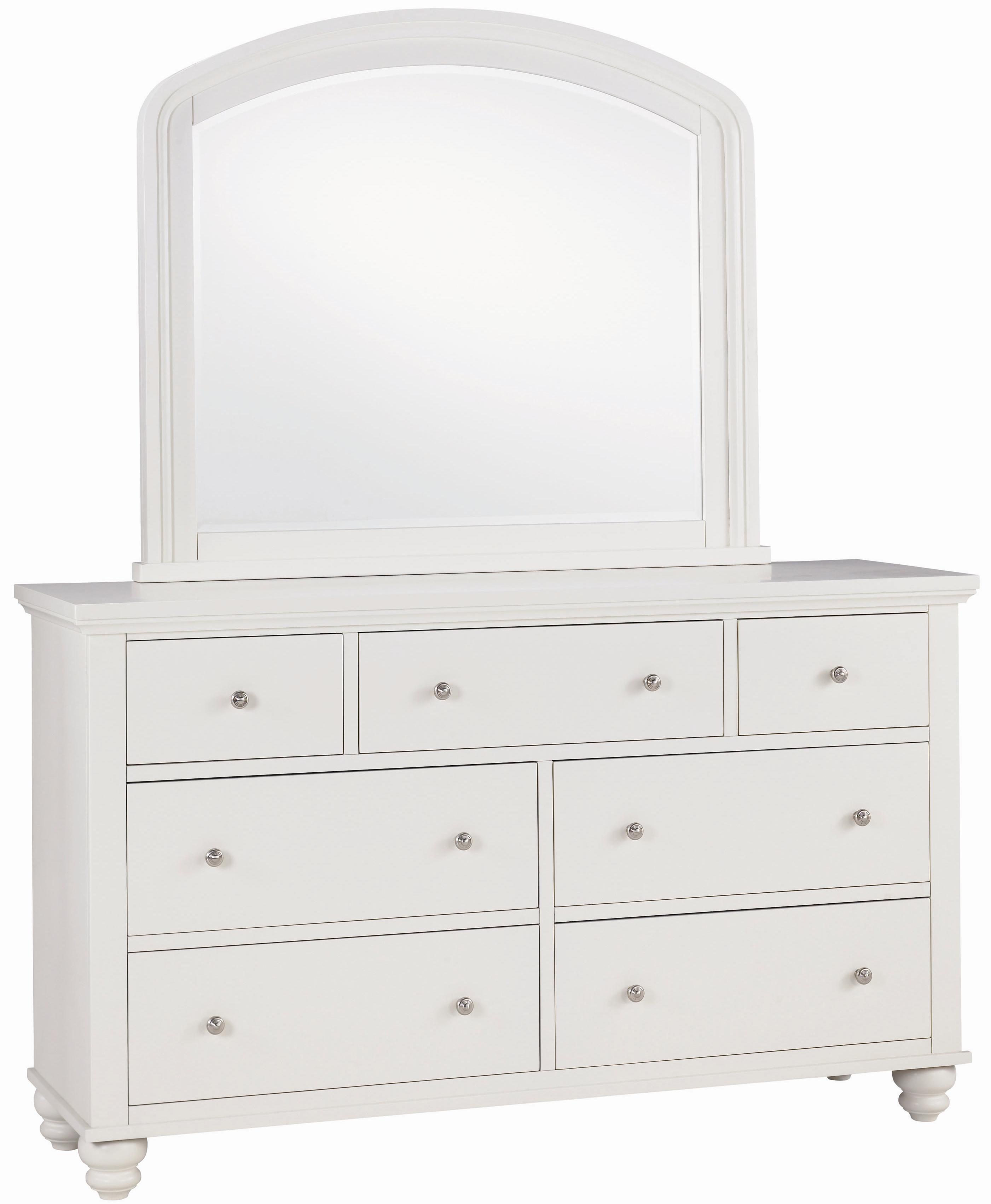 Aspenhome Cambridge Double Dresser & Mirror Combo Stoney Creek